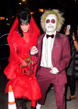 Bella Hadid and The Weeknd - Heidi Klum's 19th Annual Halloween Party in NYC