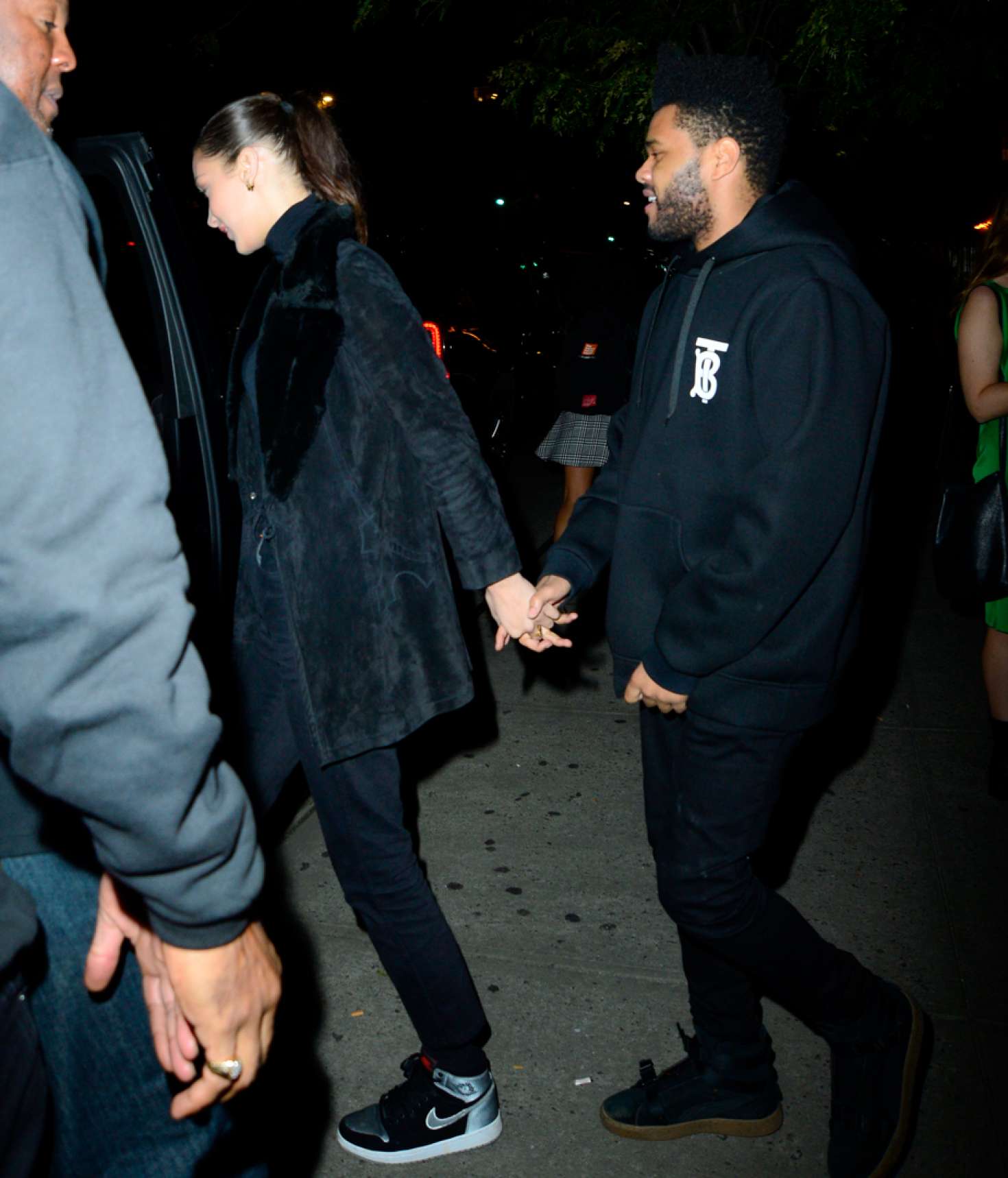 Bella Hadid 2018 : Bella Hadid and The Weeknd: Night out in New York City -01