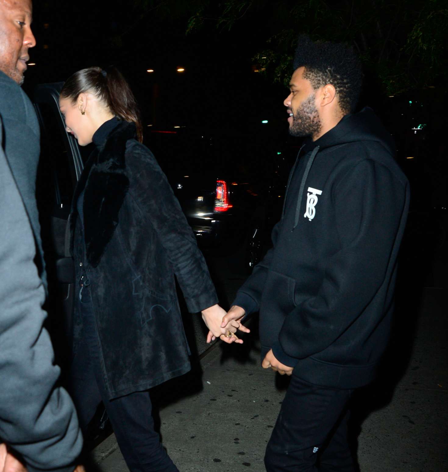 Bella Hadid 2018 : Bella Hadid and The Weeknd: Night out in New York City -07