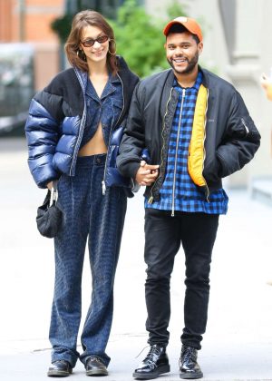 Bella Hadid and The Weeknd - Out in New York City