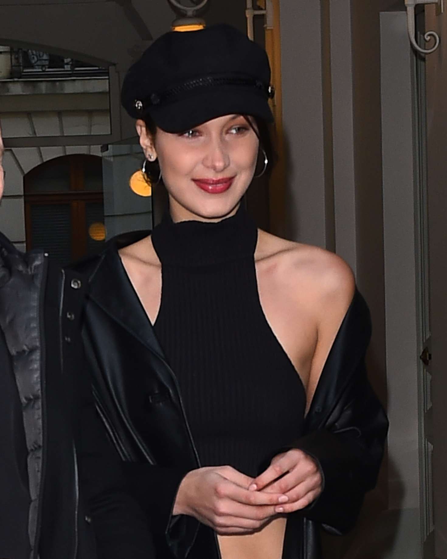 Bella Hadid: Arrives at a fitting for Givenchy in Paris -13 | GotCeleb