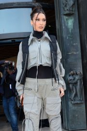 Bella Hadid - Arrives at the Palais De Tokyo for Mens fashion week 2020 in Paris