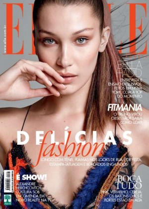 Bella Hadid - Elle Brazil Cover (February 2016)