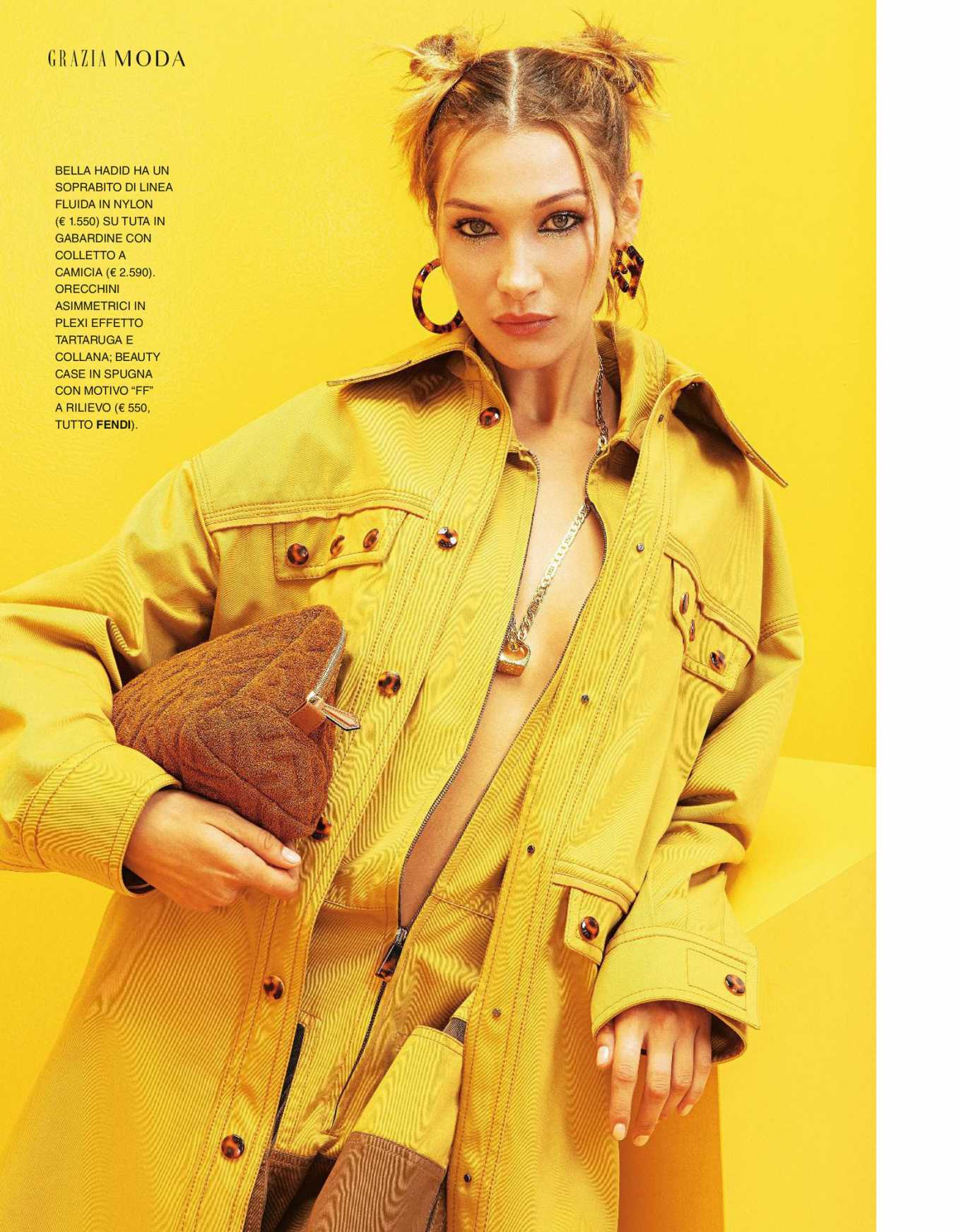 Bella Hadid For Grazia Italy Magazine (April 2020)