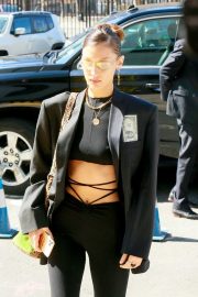 Bella Hadid - going to an event in NYC