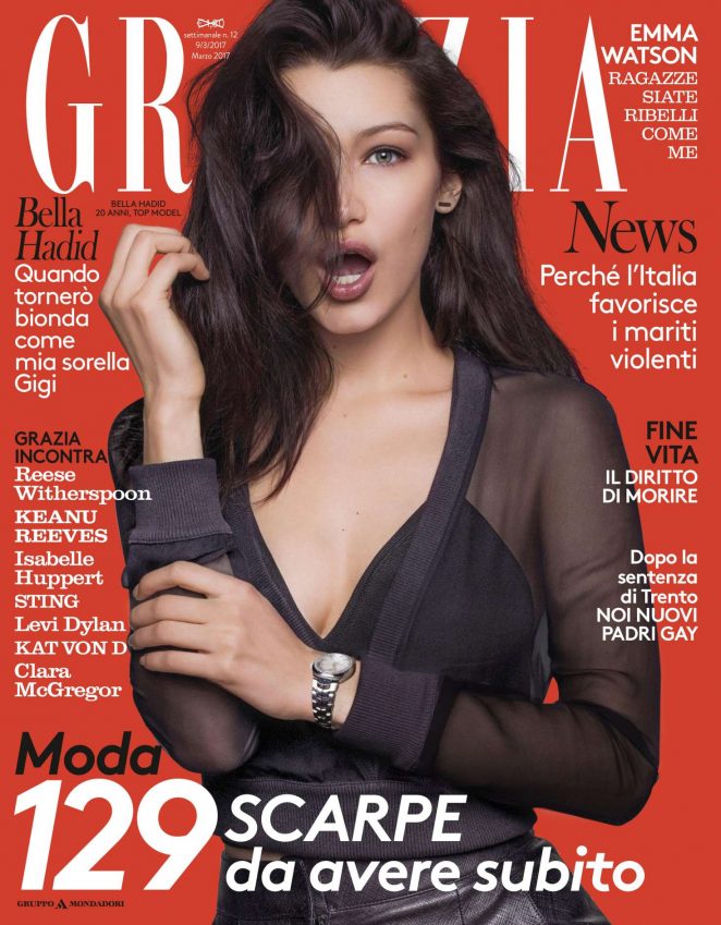 Bella Hadid - Grazia Italy Magazine (March 2017)