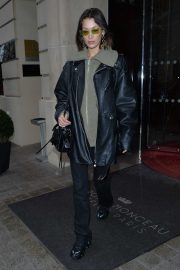 Bella Hadid - Leaving her hotel in Paris