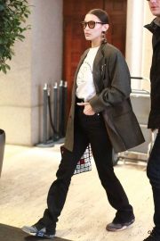 Bella Hadid looks stylish while out during Milan Fashion Week