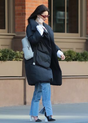 Bella Hadid - Out and about in NYC