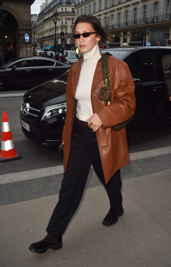 Bella Hadid - Out and about in Paris