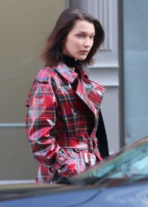 Bella Hadid out for lunch in New York
