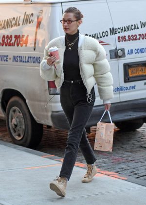 Bella Hadid out in New York City