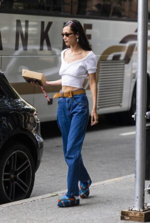 Bella Hadid - out to lunch in New York City