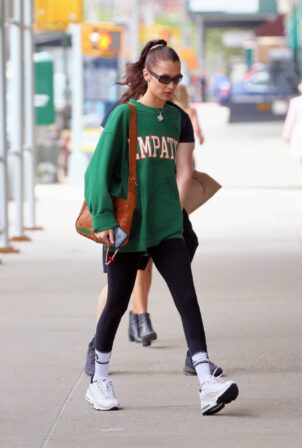Bella Hadid - Seen after gym in New York City