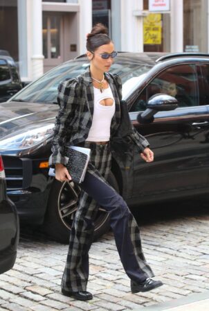 Bella Hadid - stepping out in New York City