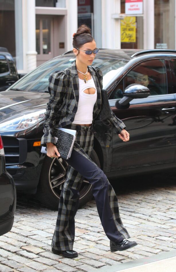 Bella Hadid - stepping out in New York City