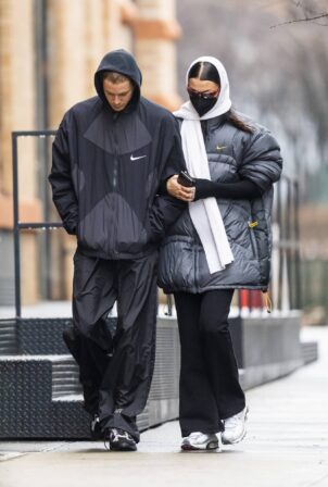 Bella Hadid - Steps out for a stroll on New Years day in New York