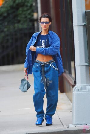 Bella Hadid - Steps out in New York City