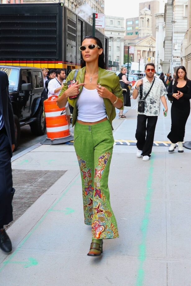 Bella Hadid - Steps out in New York