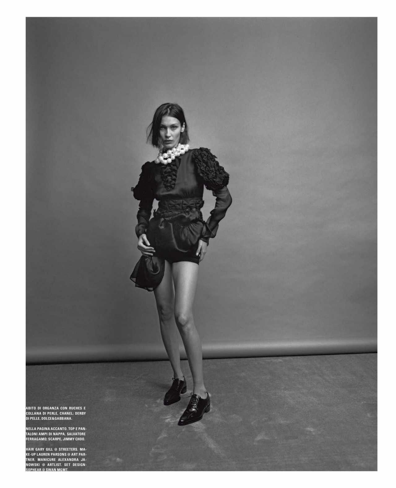 Bella Hadid â€“ Vogue Magazine (Italia â€“ March 2020)