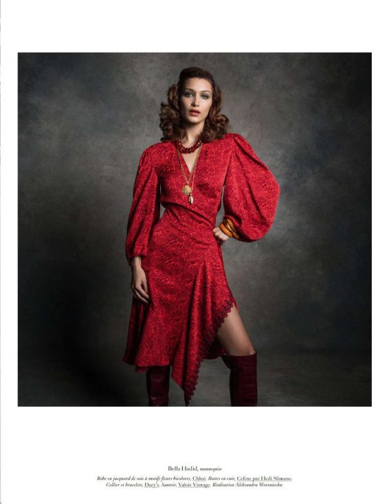 Bella Hadid - Vogue Paris Magazine (August 2019)