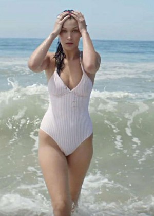 Bella Hadid in Swimsuit in Los Angeles