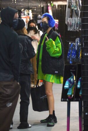 Bella Hadid - With Boyfriend Marc Kalman Halloween Shopping candids In NYC