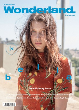 Bella Hadid - Wonderland Magazine Cover (August 2015)