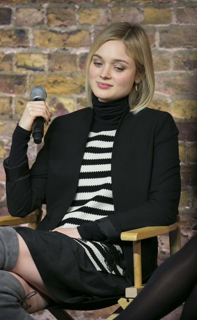 Bella Heathcote at Filmmaker speaker series for 'Pride and Prejudice and Zombies' in London