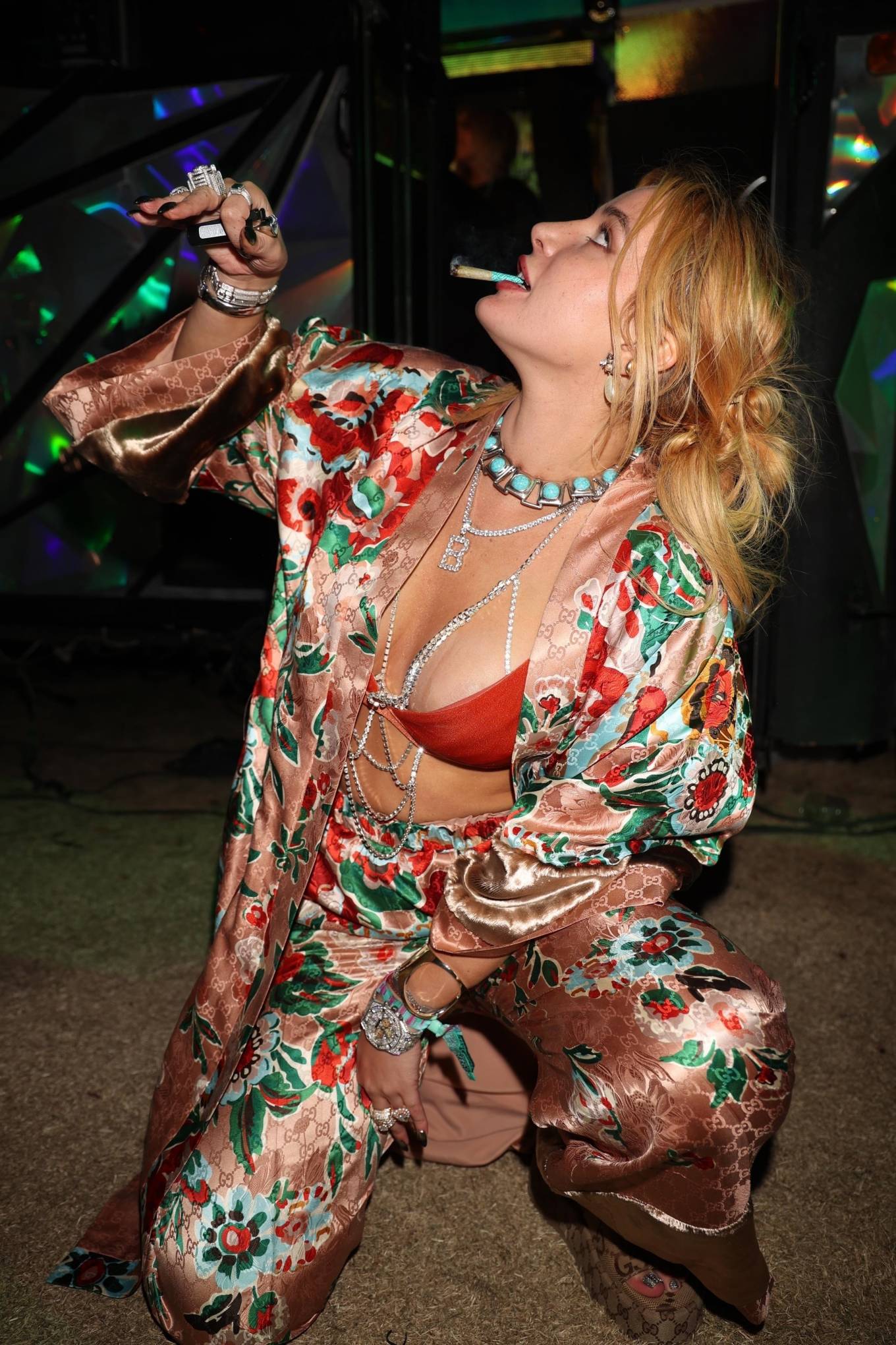 Bella Thorne - Alien Invasion Themed Coachella 2022 After Party
