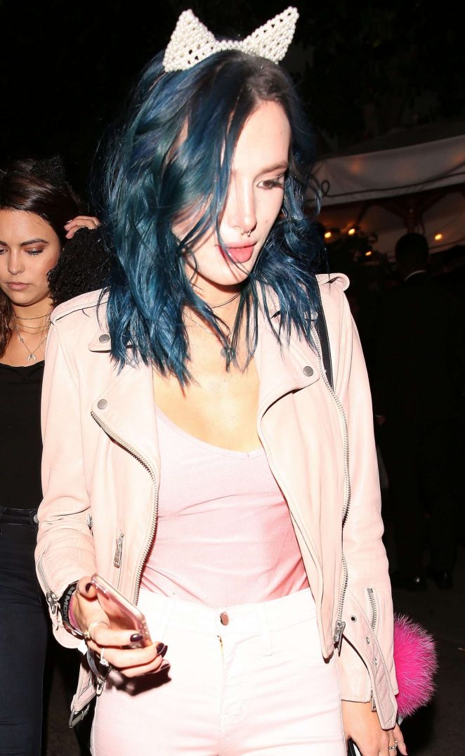 Bella Thorne - Arriving at the Grammy after party in Los Angeles