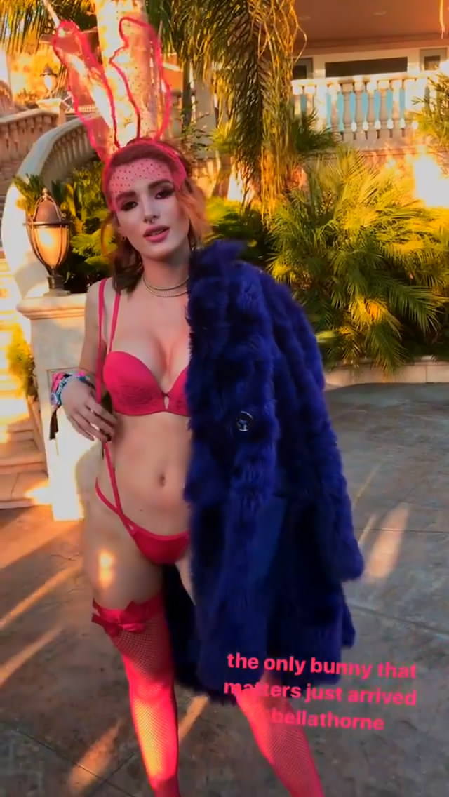 Bella Thorne Hot in Red - Personal Pics