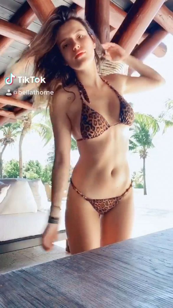 Bella Thorne in Bikini - Instagram