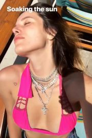 Bella Thorne in Bikini Top - Personal Pics