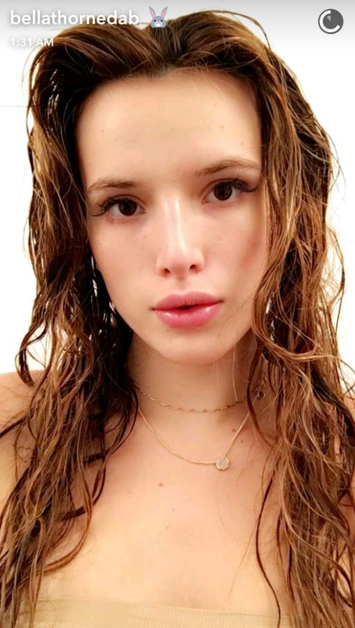 What is bella thorne snapchat