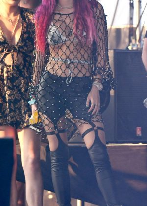 Bella Thorne on stage at the Billboard Hot 100 day 2 in New York