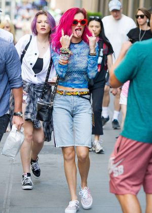 Bella Thorne out in NYC