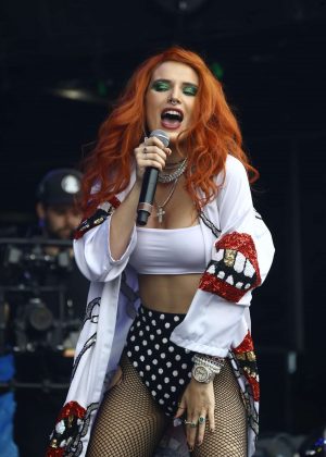 Bella Thorne - Performs at Billboard Hot 100 Music Festival Day Two in NYC
