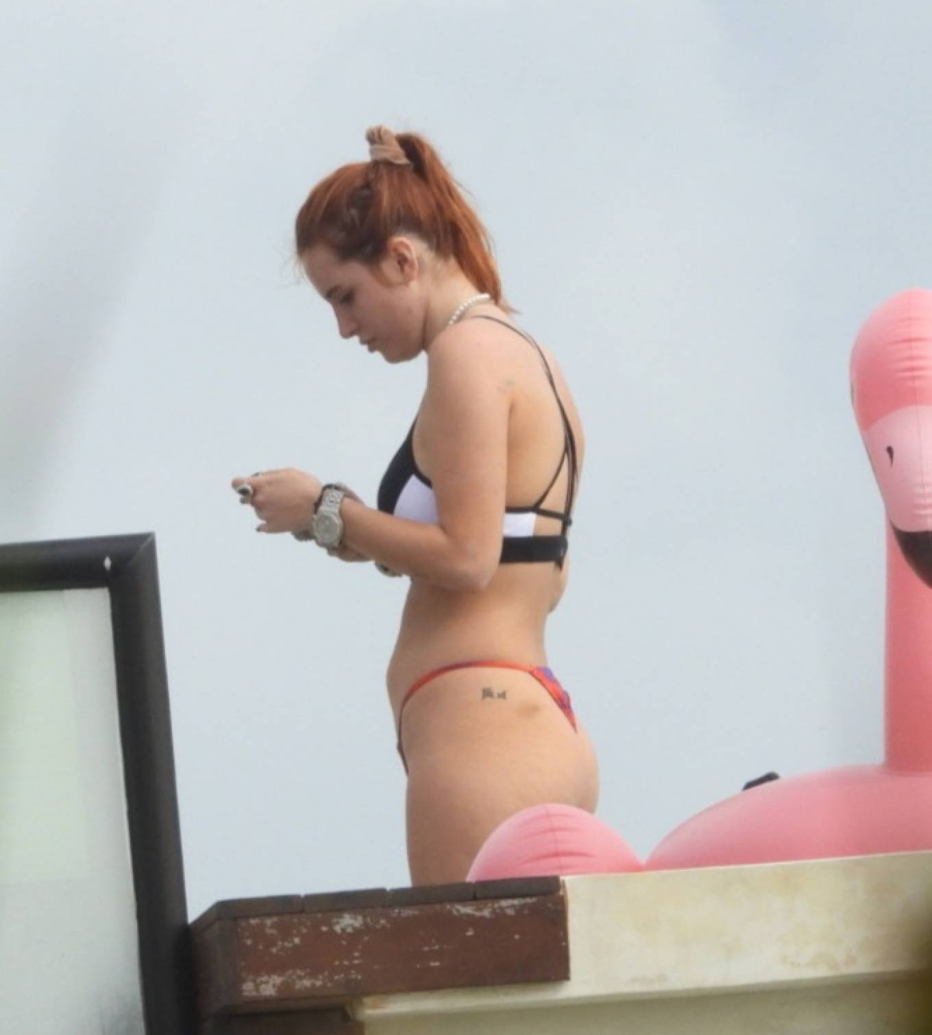 Bella Thorne - Pictured while on vacation in Mexico.