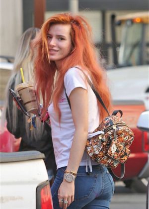 Bella Thorne - Seen out in Los Angeles