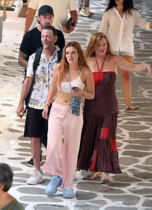 Bella Thorne - Seen while Out in Mykonos
