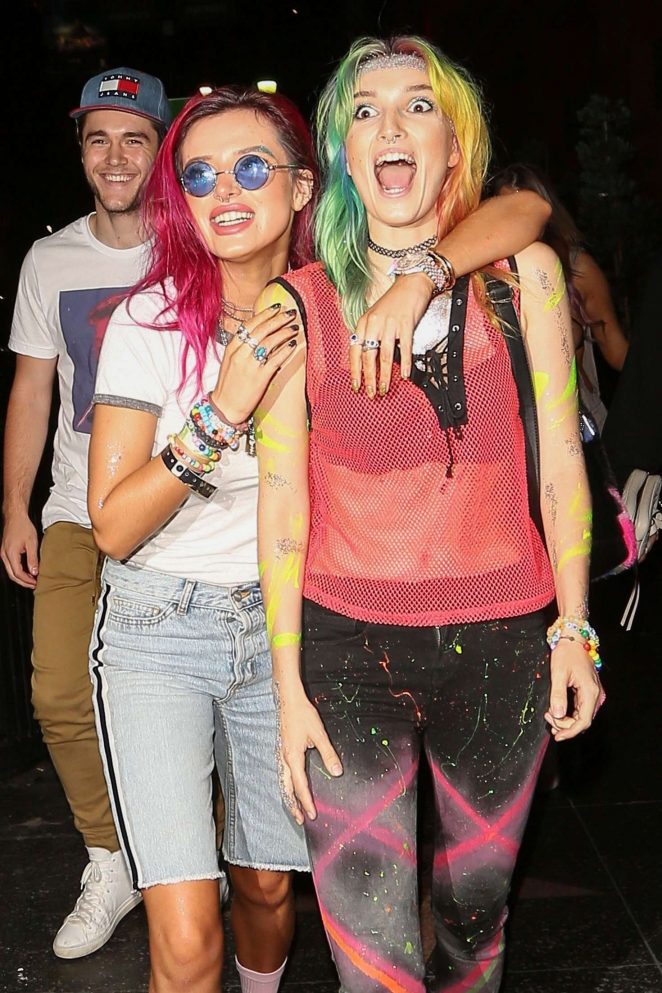 Bella Thorne - Supports DJ sister Dani at the Avalon Nightclub in West Hollywood