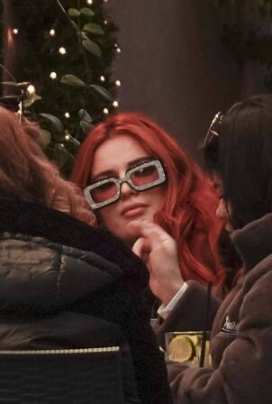 Bella Thorne - With Benjamin Mascolo spotted in Rome