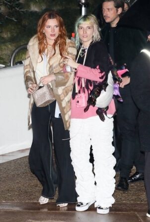 Bella Thorne - With Dani on a night out in Los Angeles