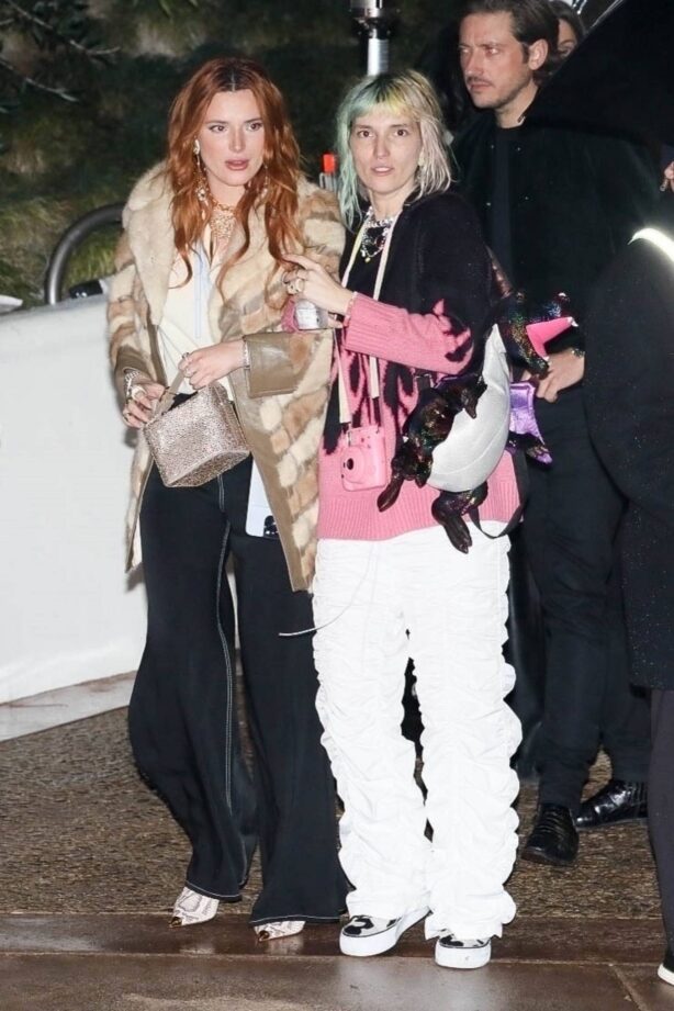Bella Thorne - With Dani on a night out in Los Angeles