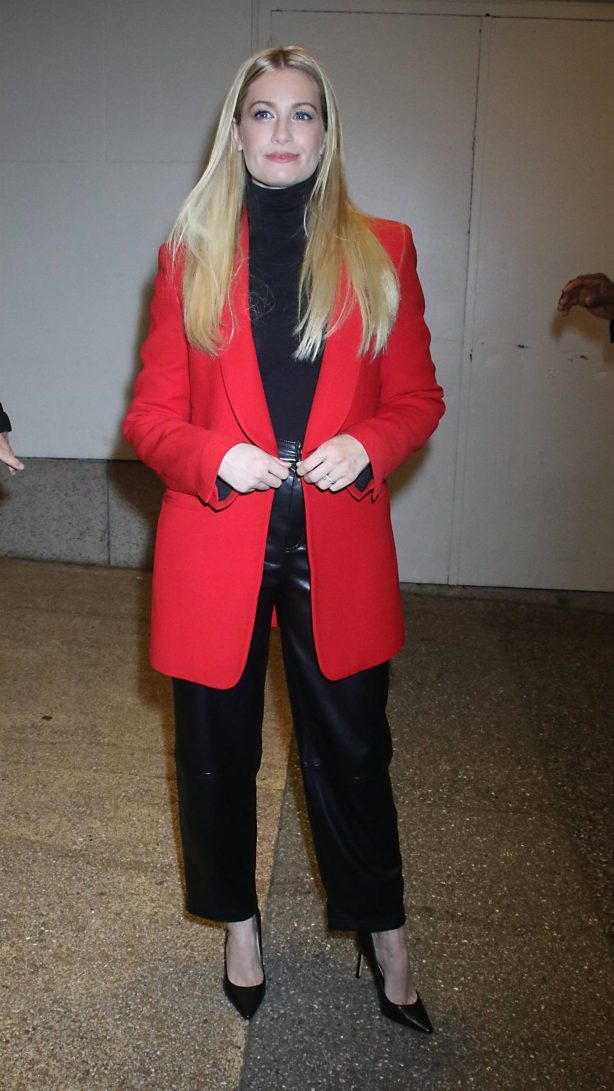 Beth Behrs - Pictured at CBS Mornings in New York City