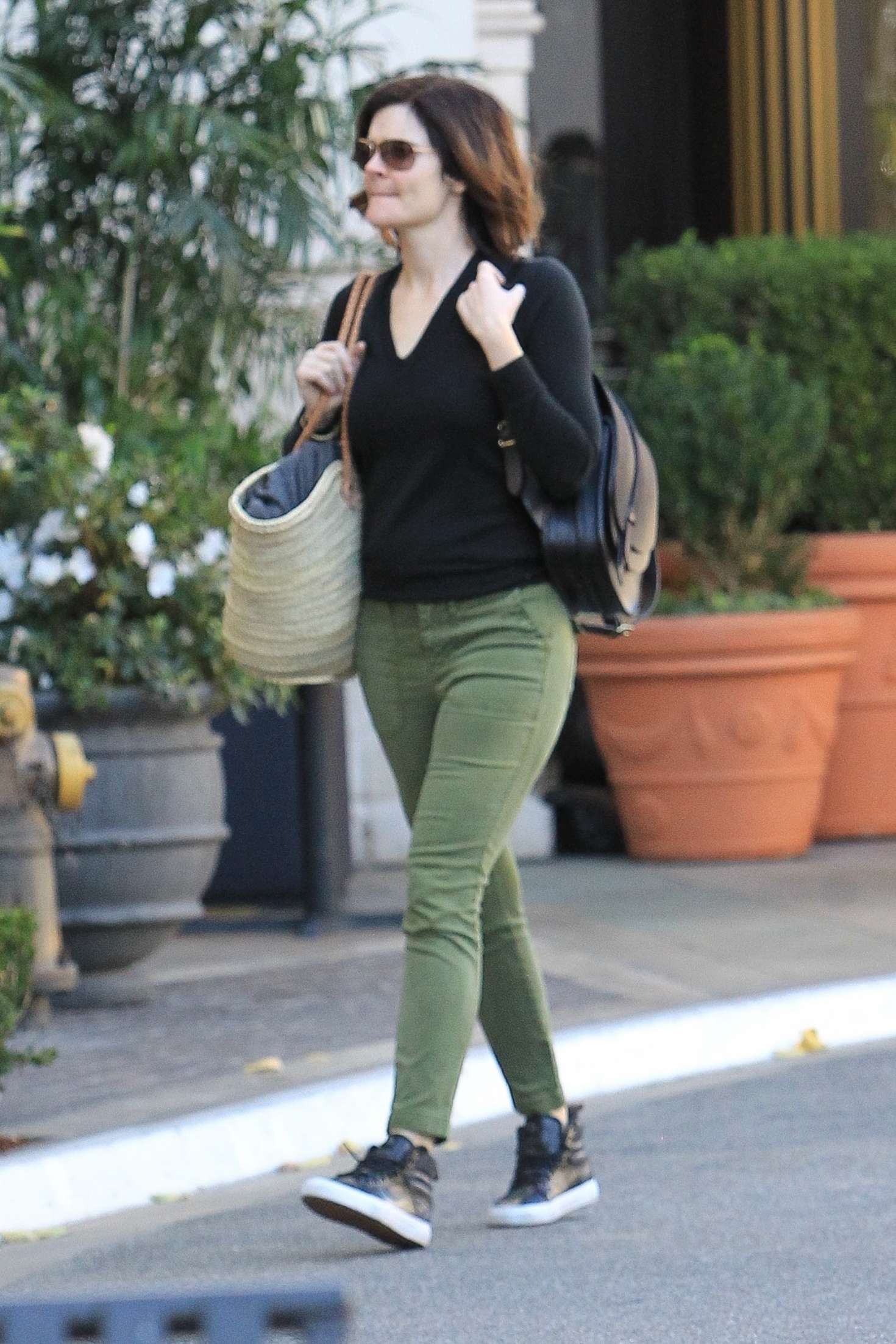 Betsy Brandt - Shopping in Hollywood. 