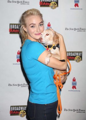 Betsy Wolfe - 19th Annual Broadway Barks Animal Adoption Event in NY