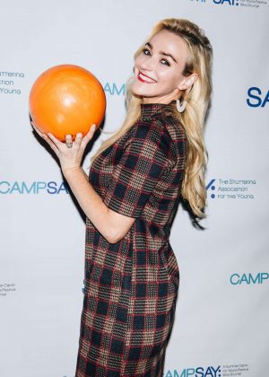 Betsy Wolfe - 7th Annual Paul Rudd All-Star Bowling Benefit in New York