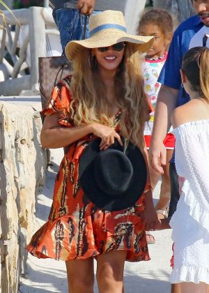 Beyonce at Lerins Islands in Cannes